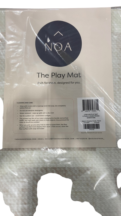 Shop House of Noa Little Nomad Play Mat, Sandstone, Luna, 4x6 at GoodBuy Gear