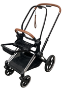 Shop Cybex PRIAM Stroller Frame And Seat, 2019, Chrome/Brown at GoodBuy Gear