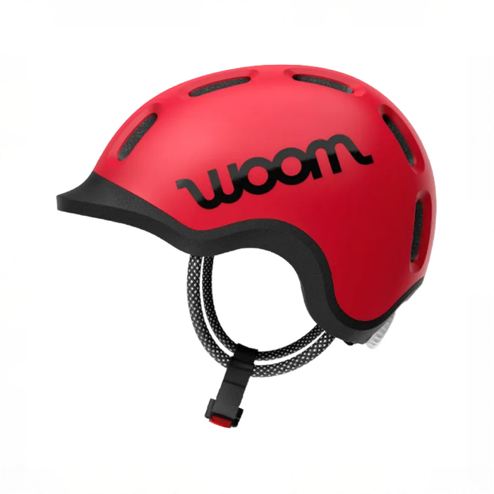 Shop Woom Ready Kids Helmet, Small, Without Light, Woom Red at GoodBuy Gear