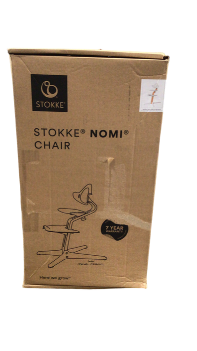 Shop Stokke Nomi Chair, White/Natural at GoodBuy Gear