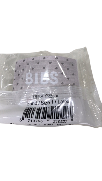 Shop BIBS Natural Pacifier, Sand, Size 1 (0+ months) at GoodBuy Gear