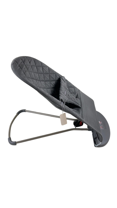 Shop BabyBjorn Bouncer Bliss, Anthracite Cotton Classic Quilt, Dark Gray Frame at GoodBuy Gear