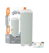 Shop Diaper Genie Platinum Pail Gift Set, Sage Green at GoodBuy Gear