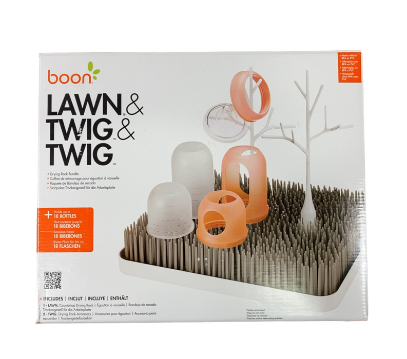 Shop Boon Lawn Countertop Drying Rack, Grey at GoodBuy Gear