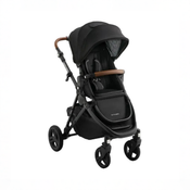 Shop Mockingbird Single 3.0 Stroller, 2025, Black Windowpane, Charcoal with Penny Leather at GoodBuy Gear