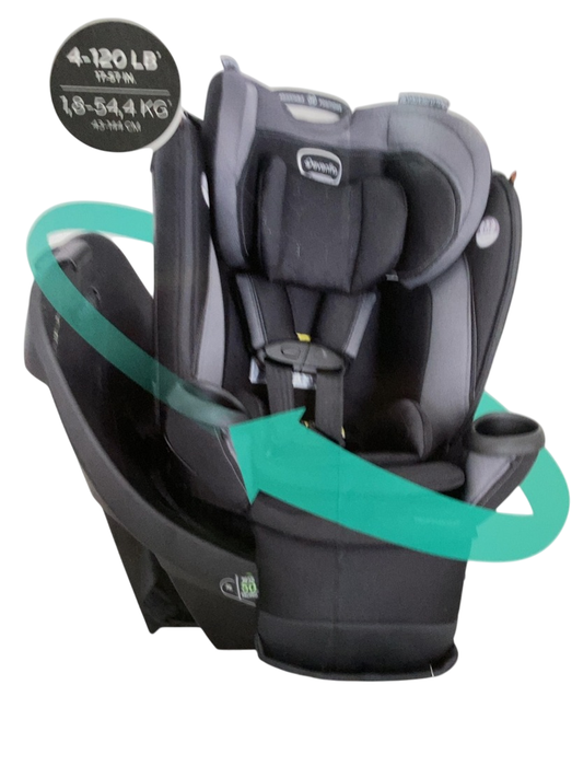 Shop Evenflo Revolve 360 Extend Rotational Convertible Car Seat, 2022, Revere Gray at GoodBuy Gear
