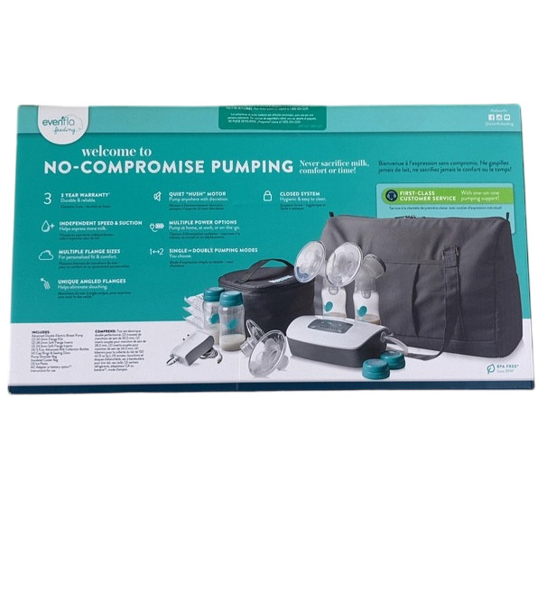 Shop Evenflo Deluxe Advanced Double Electric Breast Pump, Grey at GoodBuy Gear