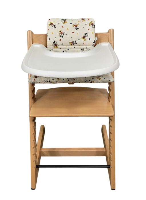 Shop Stokke Tripp Trapp Complete High Chair, 2, Mickey Celebration, Natural at GoodBuy Gear