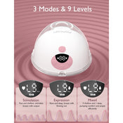 Shop Momcozy All-in-one M5 Double Wearable Breast Pump, Gradiant Pink at GoodBuy Gear