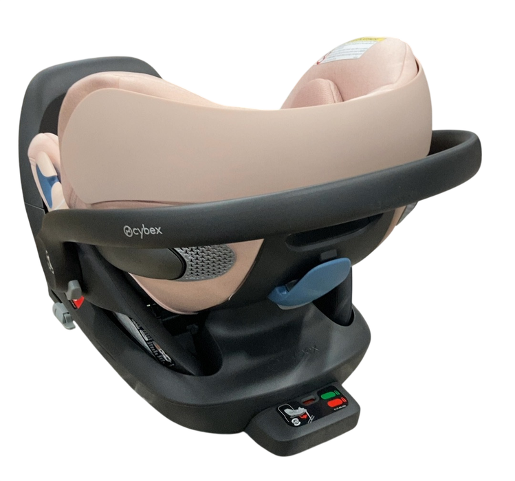 Shop Cybex Cloud T SensorSafe Infant Car Seat With Load Leg Base, 2025, Peach Pink at GoodBuy Gear