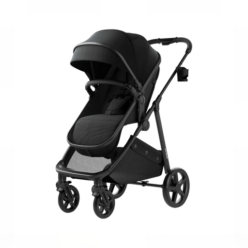 Shop Mompush Wiz Stroller, 2025, Black at GoodBuy Gear