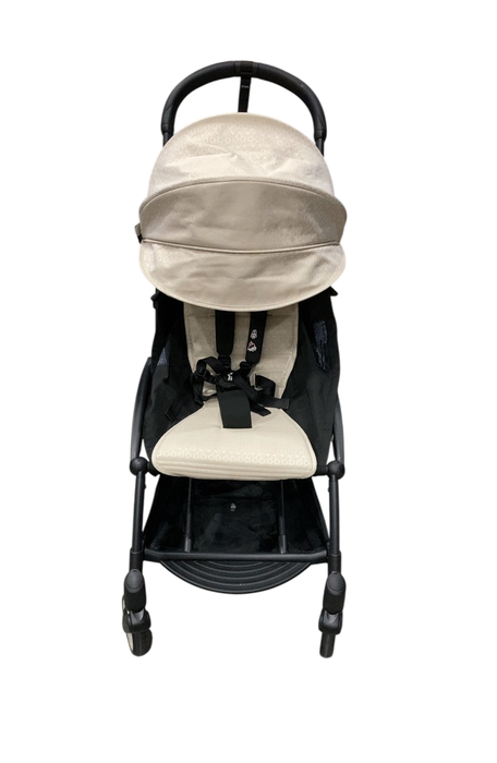 Stokke YOYO3 Complete Stroller, 2024, Black, Bonpoint Beige