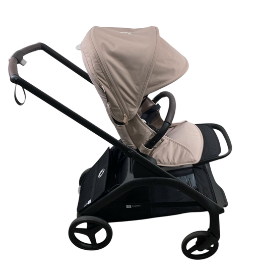 Shop Bugaboo Dragonfly Stroller, 2024, Black, Desert Taupe, Desert Taupe at GoodBuy Gear