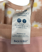 Shop Halo Micro-Fleece Swaddle, Daisy, Small at GoodBuy Gear