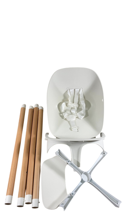 Shop Lalo The Chair with Cushion, Coconut, Grey Multi, Natural at GoodBuy Gear