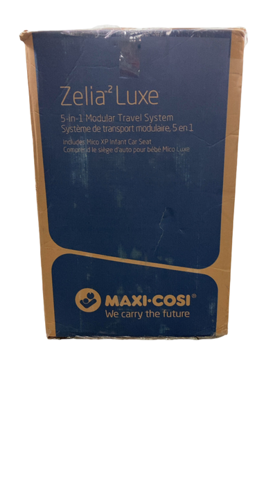 Shop Maxi-Cosi Zelia2 Luxe Travel System, 2024, New Hope Gray at GoodBuy Gear