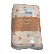 Shop Tiny Kind Organic Cotton Muslin Blanket, Little Roses at GoodBuy Gear