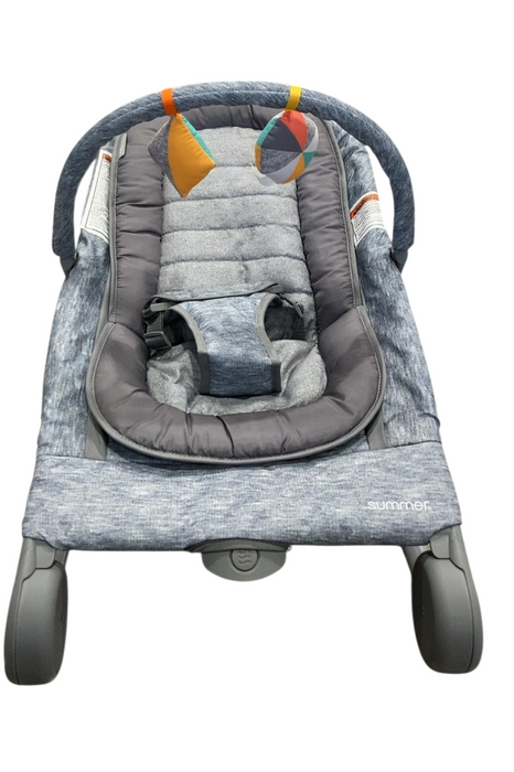 Shop Summer Infant 2-in-1 Baby Bouncer And Rocker Duo, Light Gray Tweed at GoodBuy Gear