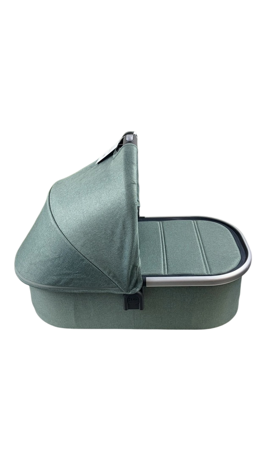 Shop UPPAbaby V2 Bassinet, Emmett (Green Melange) at GoodBuy Gear