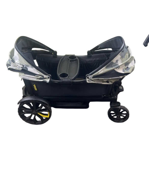 Shop Veer Cruiser Stroller Wagon, 2021, Camo, Gray Granite Foldable Storage Basket, Not Included at GoodBuy Gear