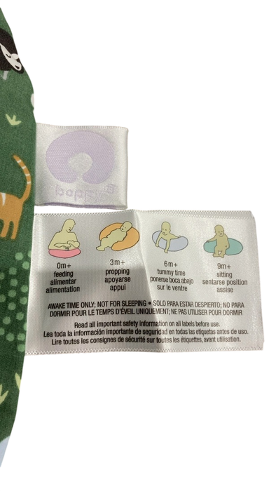 Shop Boppy Original Nursing and Infant Support Pillow Slipcover, Green Farm at GoodBuy Gear