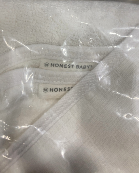 Shop Honest Baby 3-piece Organic Cotton Hooded Towel Set, White at GoodBuy Gear