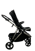 Shop Mockingbird Single 2.0 Stroller, 2024, Black, Silver With Black Leather, Watercolor Drops at GoodBuy Gear