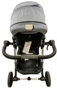 Shop Mockingbird Single to Double 2.0 Stroller, 2024, Silver With Black Leather, Sky, Watercolor Drops at GoodBuy Gear