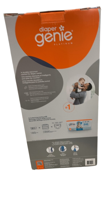 Shop Diaper Genie Platinum Diaper Pail, White at GoodBuy Gear