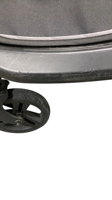 Shop Mockingbird 2.0 Single to Double Stroller Frame, 2024, Silver With Penny Leather at GoodBuy Gear