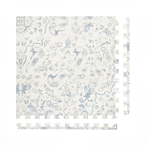 Shop House of Noa Little Nomad Play Mat, 4x8, Delft blue, Emile at GoodBuy Gear
