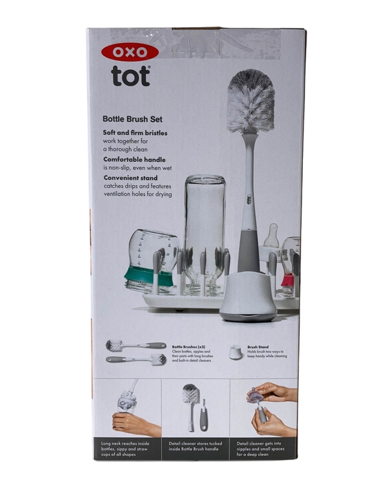 Shop OXO Tot Bottle Brush Bundle, Grey at GoodBuy Gear