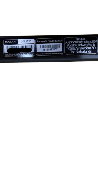 Shop Bugaboo Donkey 5 Duo Extension Set, Grey Melange, Black Frame, Grey Melange, 2025, without Canopy at GoodBuy Gear