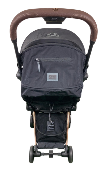 Shop Cybex Coya Stroller, 2023, Rose Gold, Sepia Black at GoodBuy Gear