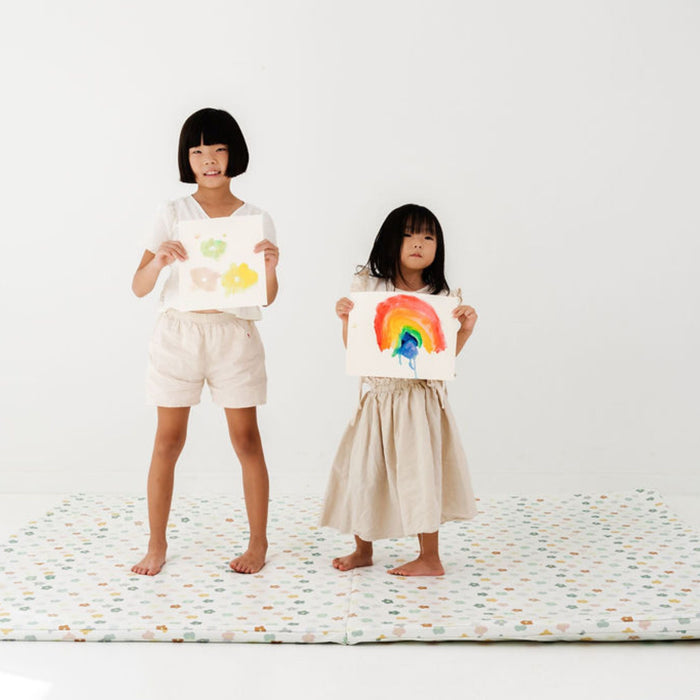 Toki KIds Playful Posies Vegan Leather Mat