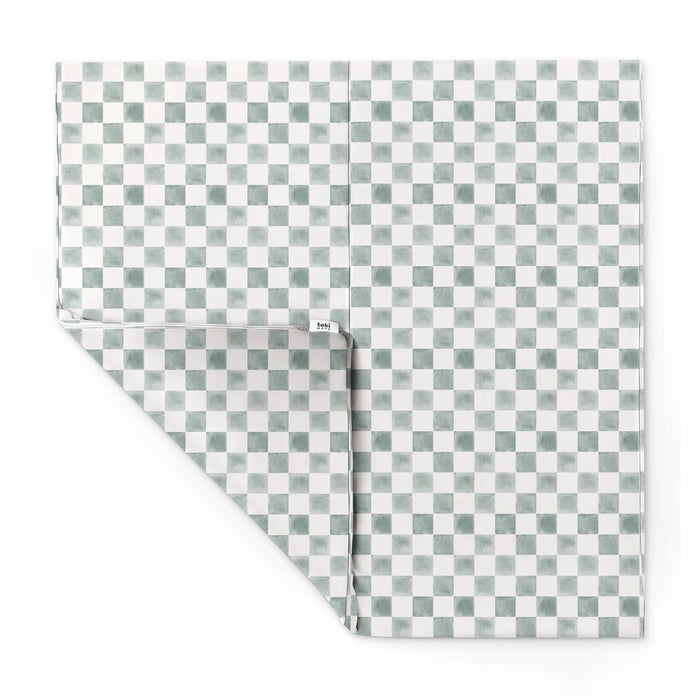 Shop Toki Kids Vegan Leather Mat Standard, CHECKER MATCHA at GoodBuy Gear