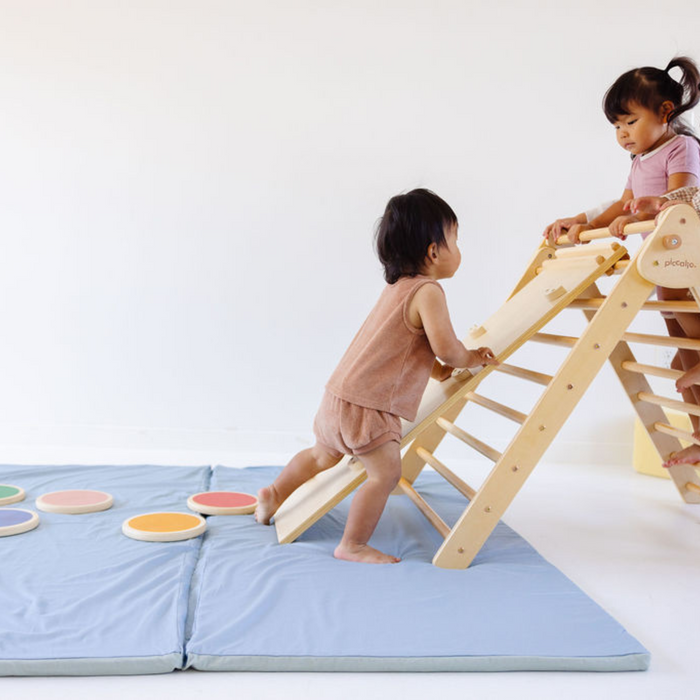 Toki Mats Padded Play Mat, Sage + Breeze Mat