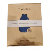 Shop Woolino 4 Seasons Ultimate Sleep Bag, 2-24 months, Night Sky at GoodBuy Gear