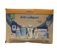 Shop Dr. Brown's Natural Flow Anti-Colic Options+ Wide-Neck Glass Baby Bottle & HappyPaci Starter Set, Blue at GoodBuy Gear
