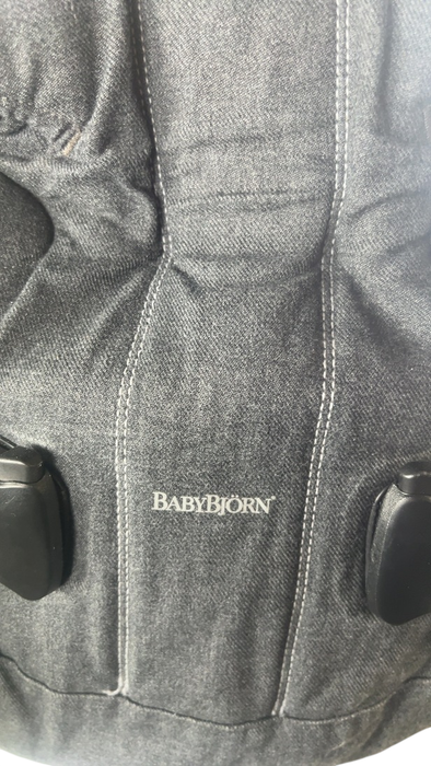 Shop BabyBjorn Baby Carrier One, Denim Grey/Dark Grey Woven Mix at GoodBuy Gear