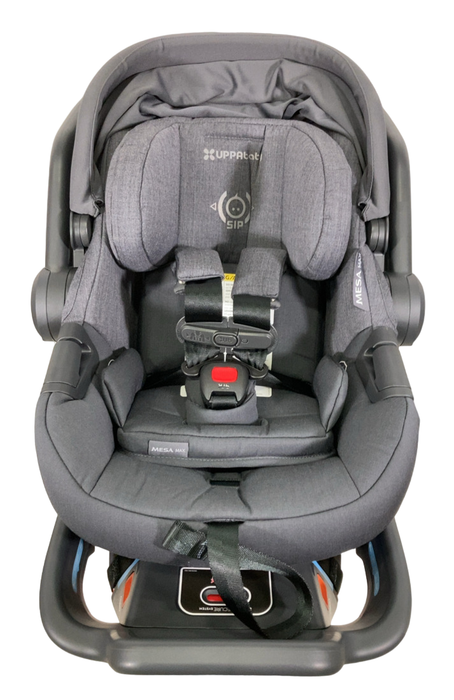 Shop UPPAbaby MESA MAX Infant Car Seat and Base, 2023, Greyson (Charcoal Melange) at GoodBuy Gear