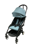 Shop Babyzen YOYO2 Complete Stroller, 2023, Black with Aqua at GoodBuy Gear