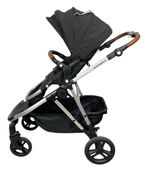 Shop Mockingbird Single to Double 2.0 Stroller, 2024, Black, Silver With Penny Leather, Watercolor Drops at GoodBuy Gear