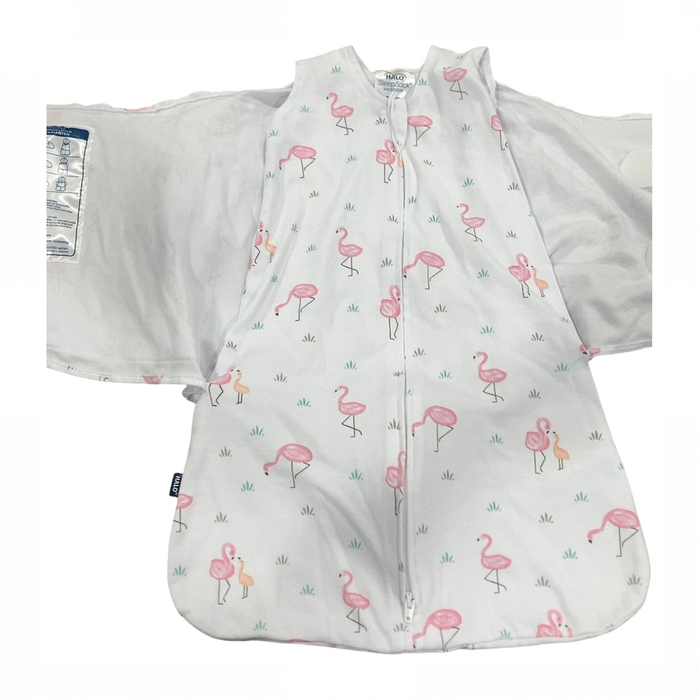 Shop Halo SleepSack Swaddle, Flamingo, Newborn at GoodBuy Gear