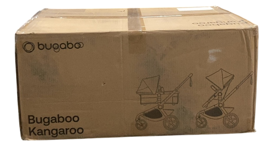 Shop Bugaboo Kangaroo Single To Double Stroller, Black, 2025, Moon Grey, Moon Grey at GoodBuy Gear