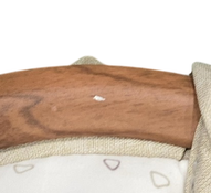 Shop Tutti Bambini CoZee Air Bedside Bassinet, Scandinavian Walnut & Ecru at GoodBuy Gear
