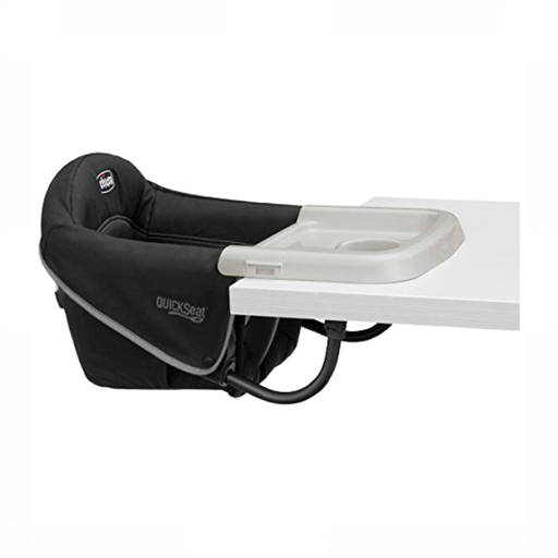 Shop Chicco Quickseat Hook-On Chair, Graphite at GoodBuy Gear