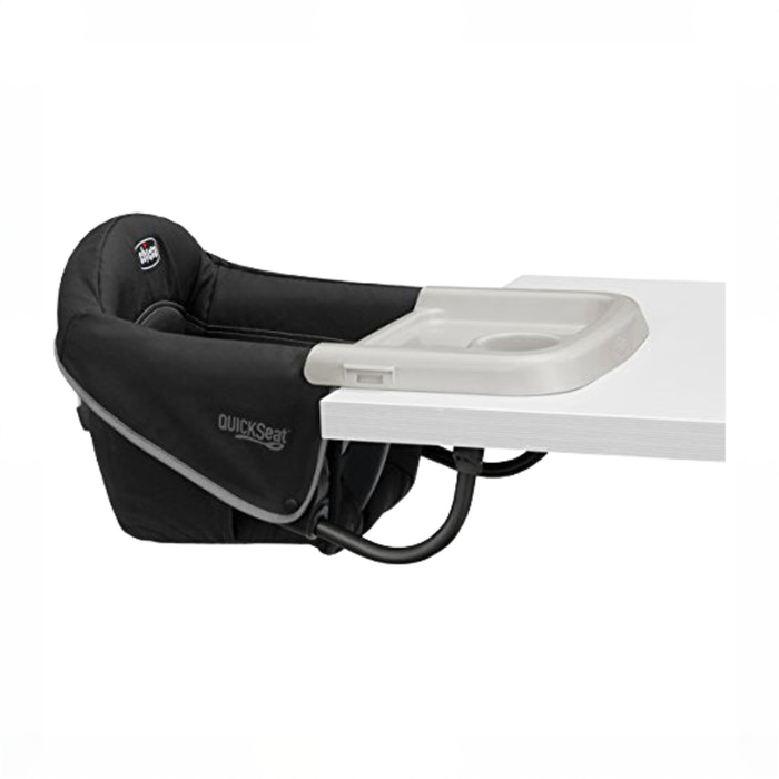 Shop Chicco Quickseat Hook-On Chair, Graphite at GoodBuy Gear