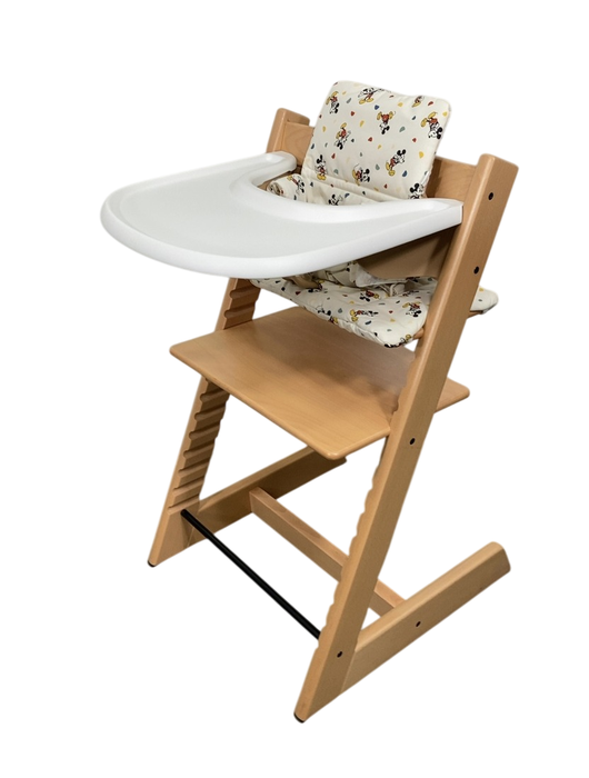 Shop Stokke Tripp Trapp Complete High Chair, 2, Mickey Celebration, Natural at GoodBuy Gear