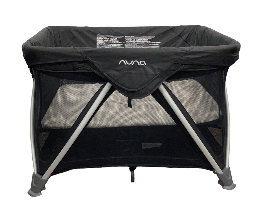 Nuna COVE Aire go Travel Crib, Caviar